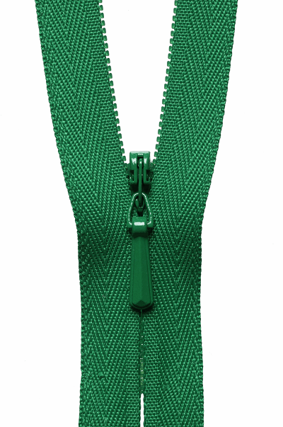 Concealed Zip - 876 Bottle Green